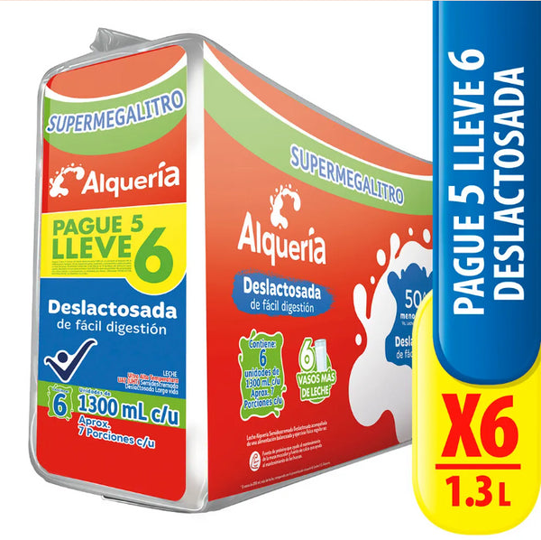 LECHE ALQUERIA 6U 7800ML DESLA PG5 LL6